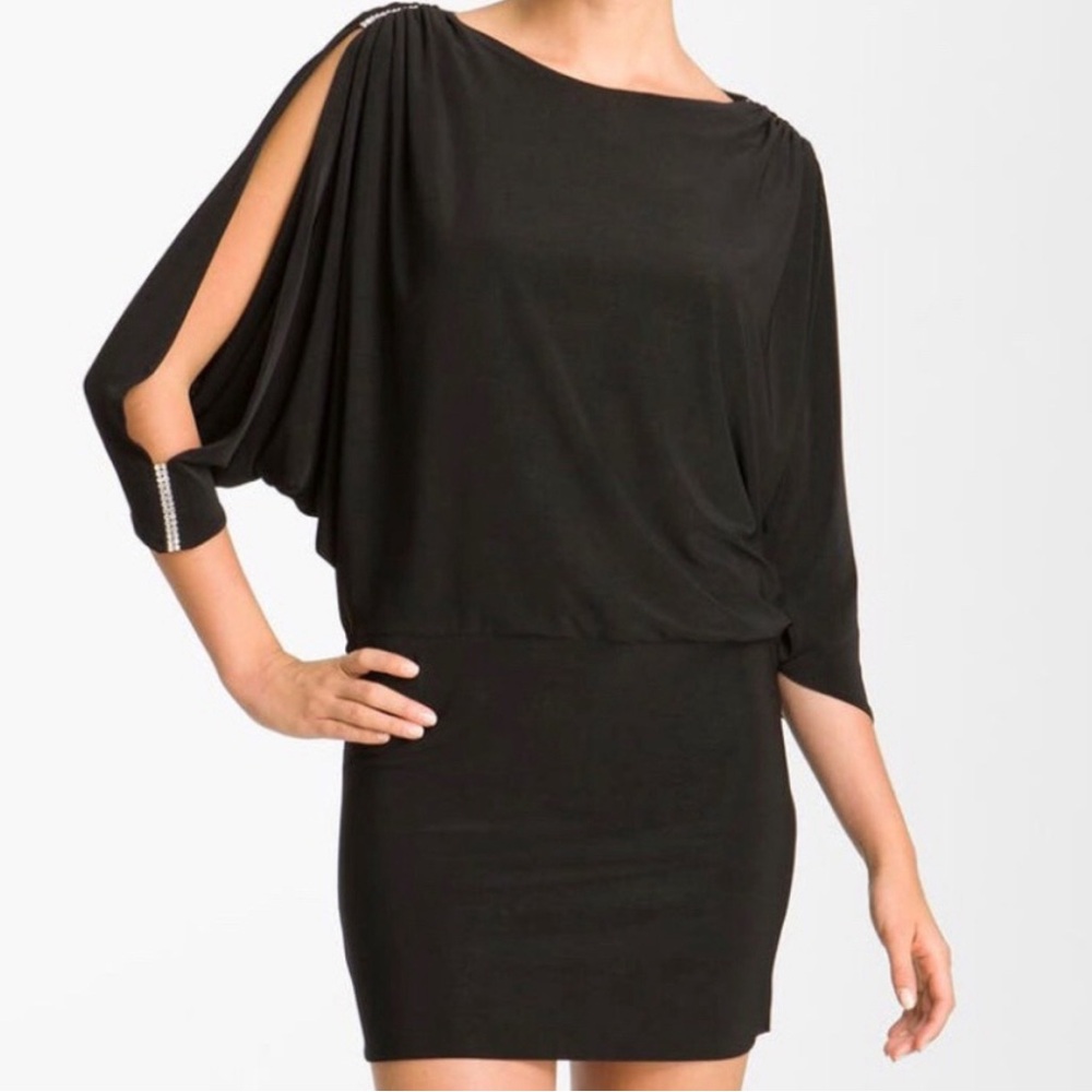 Betsy Adam black dress